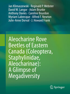 cover image of Aleocharine Rove Beetles of Eastern Canada (Coleoptera, Staphylinidae, Aleocharinae)